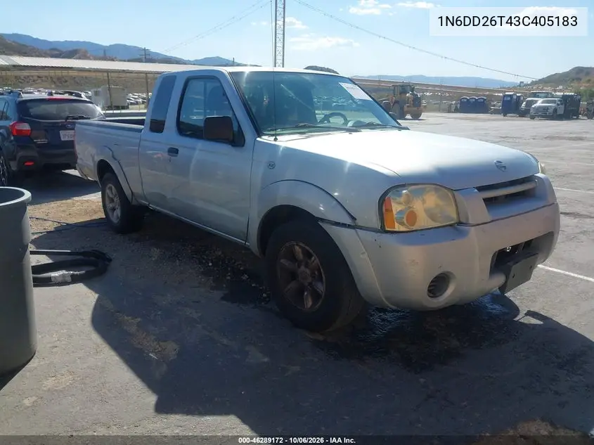 NISSAN NAVARA (FRONTIER) 2003, VIN 1N6DD26T43C405183