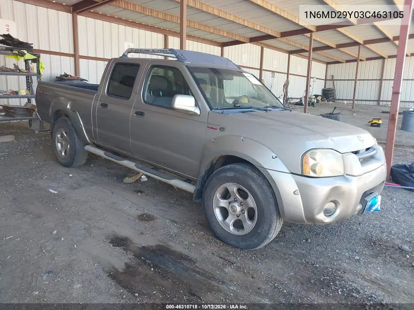 NISSAN NAVARA (FRONTIER) 2003, VIN 1N6MD29Y03C463105