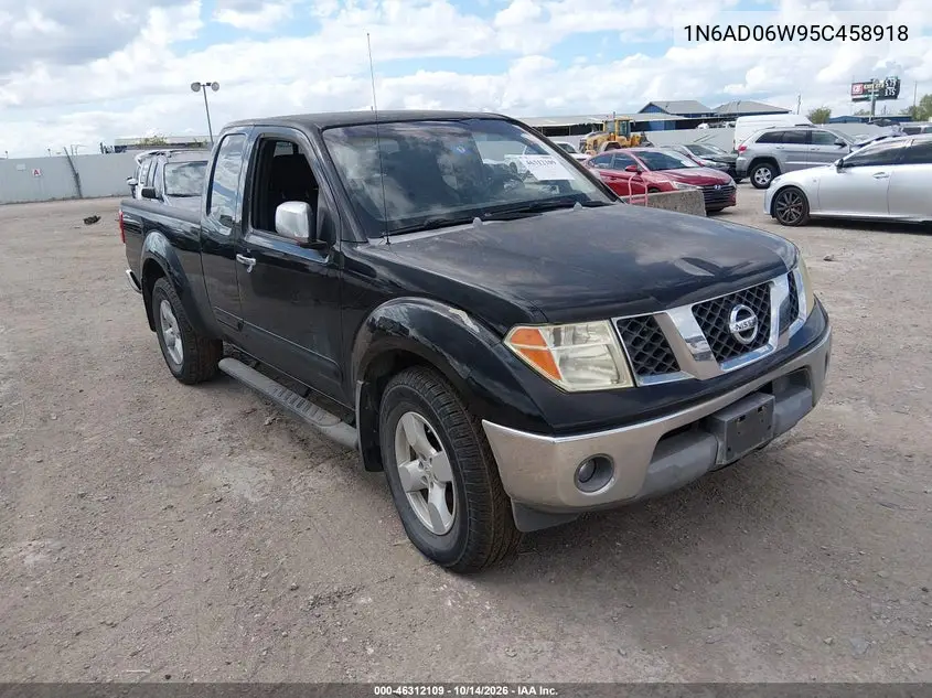 NISSAN NAVARA (FRONTIER) 2005, VIN 1N6AD06W95C458918