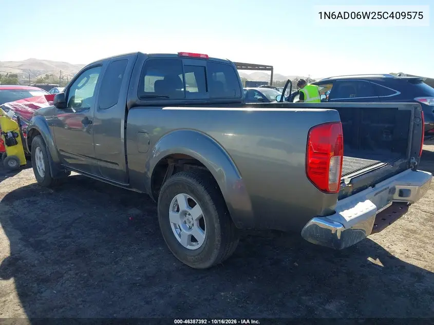 2005 NISSAN NAVARA (FRONTIER) VIN 1N6AD06W25C409575 — фото 3