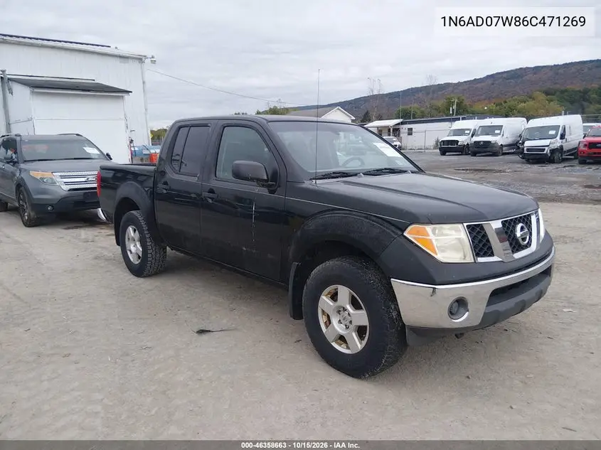 NISSAN NAVARA (FRONTIER) 2006, VIN 1N6AD07W86C471269
