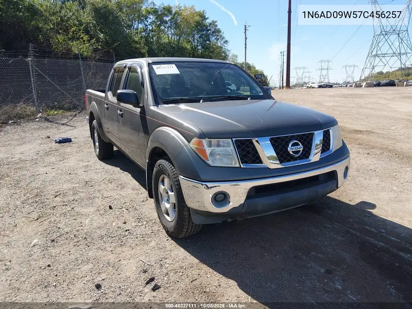 NISSAN NAVARA (FRONTIER) 2007, VIN 1N6AD09W57C456257