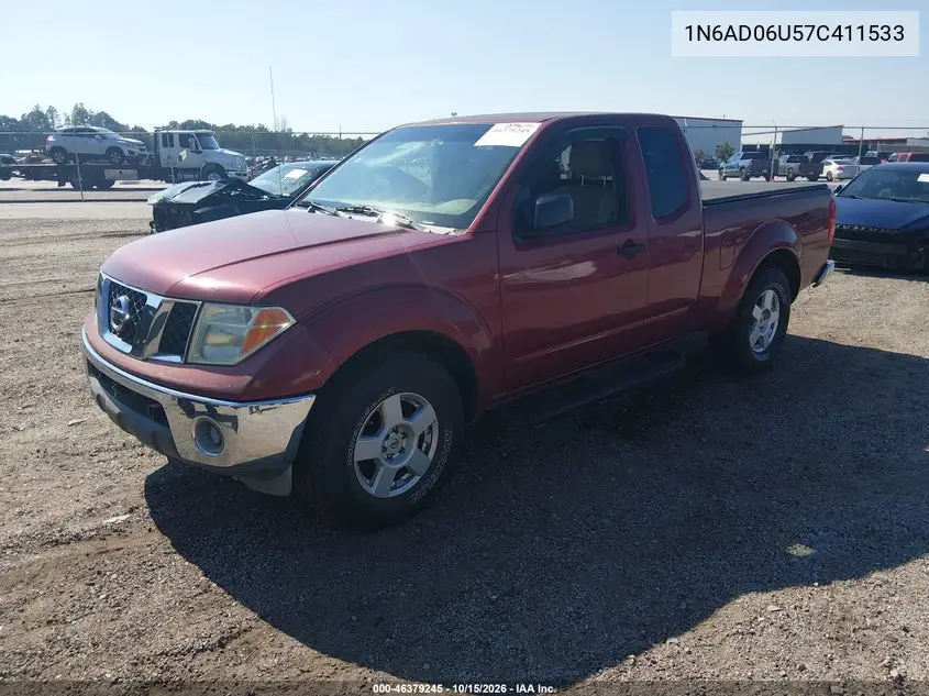 2007 NISSAN NAVARA (FRONTIER) VIN 1N6AD06U57C411533 — фото 2