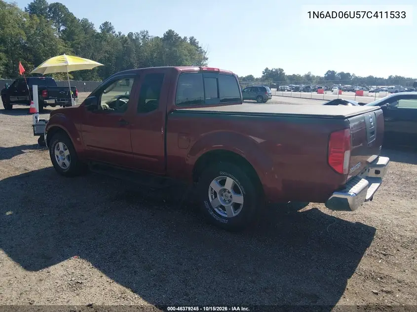 2007 NISSAN NAVARA (FRONTIER) VIN 1N6AD06U57C411533 — фото 3
