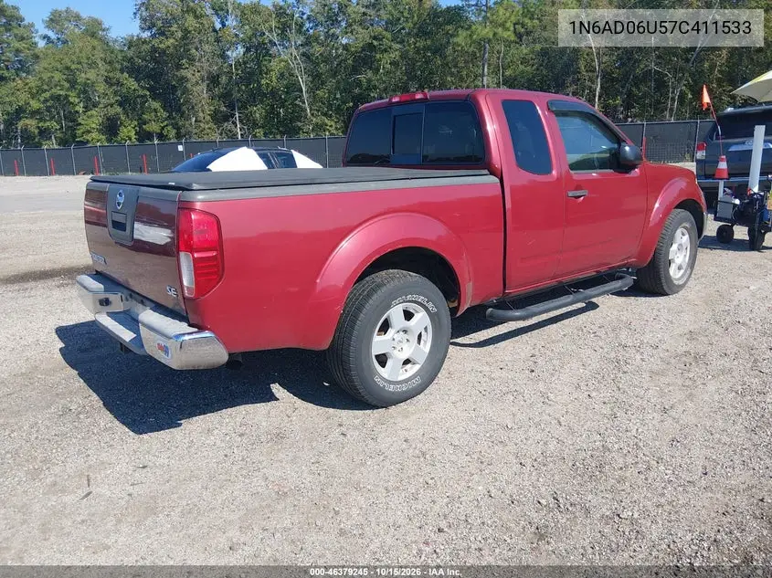 2007 NISSAN NAVARA (FRONTIER) VIN 1N6AD06U57C411533 — фото 4