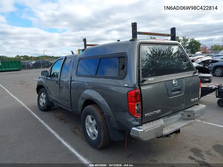 2008 NISSAN NAVARA (FRONTIER) VIN 1N6AD06W98C422814 — фото 3