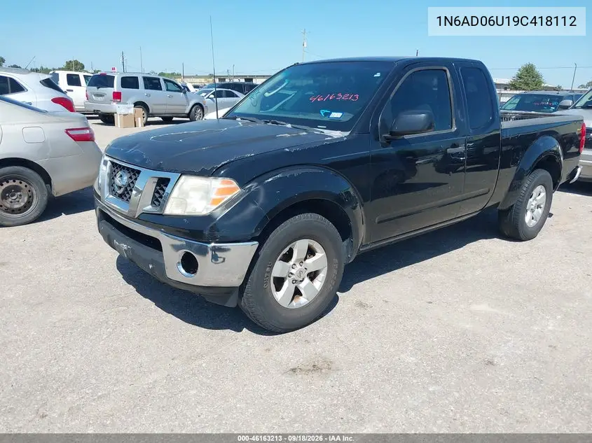 2009 NISSAN NAVARA (FRONTIER) VIN 1N6AD06U19C418112 — фото 2