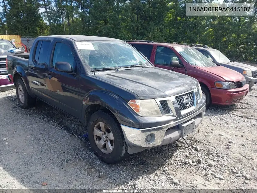 NISSAN NAVARA (FRONTIER) 2010, VIN 1N6AD0ER9AC445107