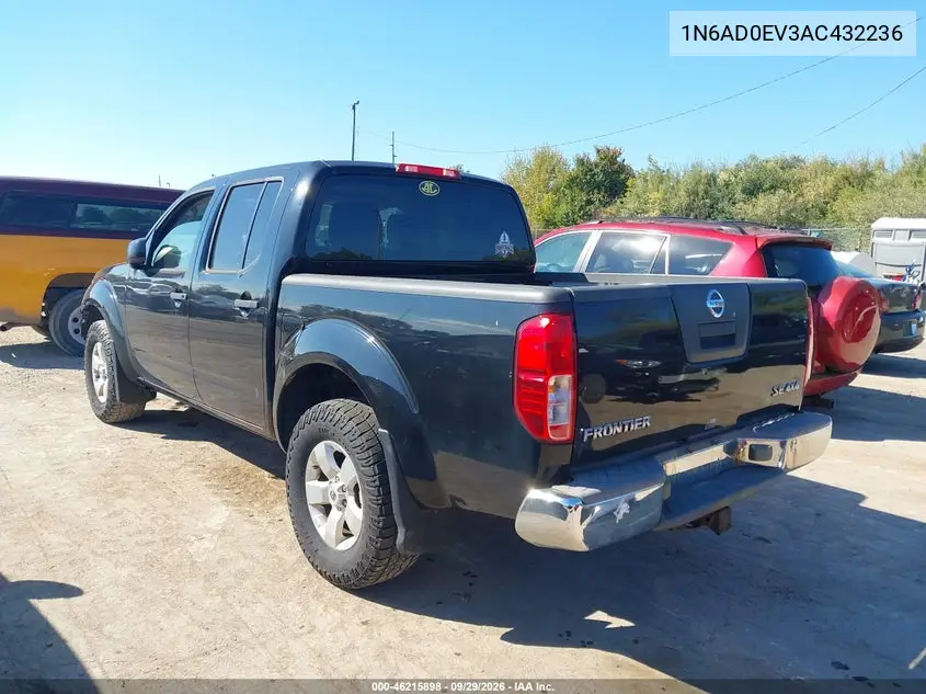 2010 NISSAN NAVARA (FRONTIER) VIN 1N6AD0EV3AC432236 — фото 3