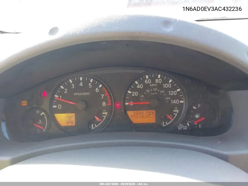 2010 NISSAN NAVARA (FRONTIER) VIN 1N6AD0EV3AC432236 — фото 7