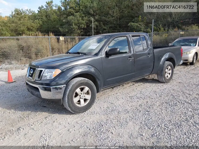 2010 NISSAN NAVARA (FRONTIER) VIN 1N6AD0FR7AC416722 — фото 2