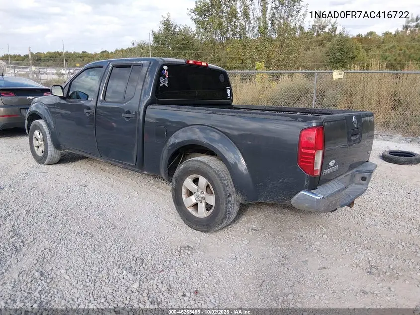 2010 NISSAN NAVARA (FRONTIER) VIN 1N6AD0FR7AC416722 — фото 3