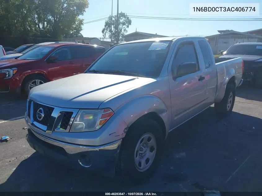 2010 NISSAN NAVARA (FRONTIER) VIN 1N6BD0CT3AC406774 — фото 2