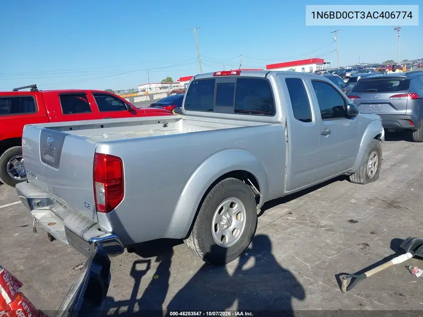 2010 NISSAN NAVARA (FRONTIER) VIN 1N6BD0CT3AC406774 — фото 4