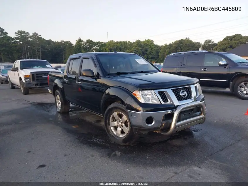 NISSAN NAVARA (FRONTIER) 2011, VIN 1N6AD0ER6BC445809