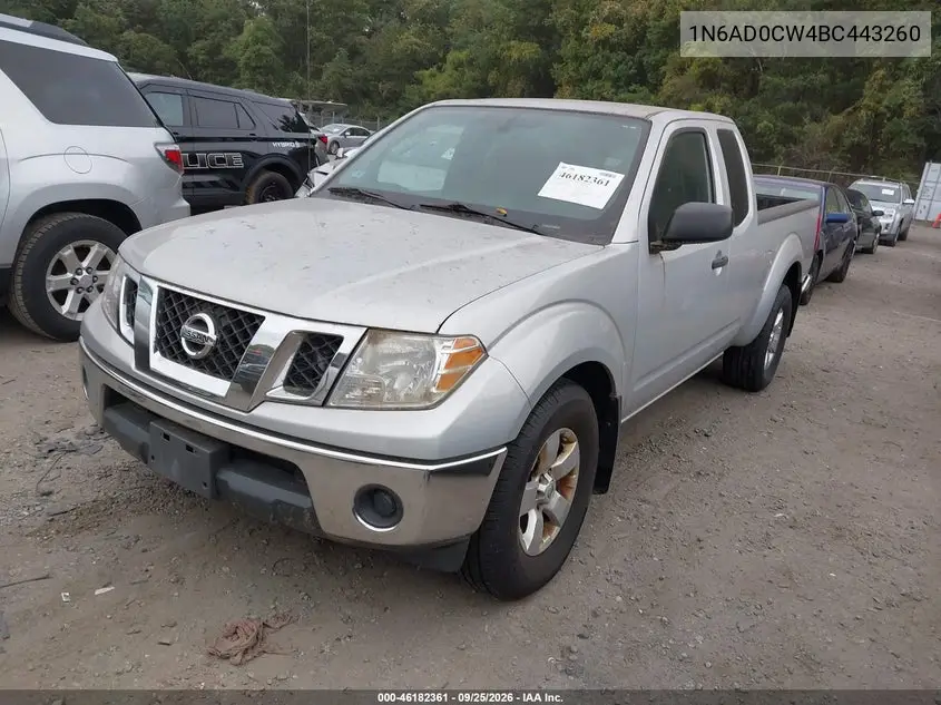 2011 NISSAN NAVARA (FRONTIER) VIN 1N6AD0CW4BC443260 — фото 2