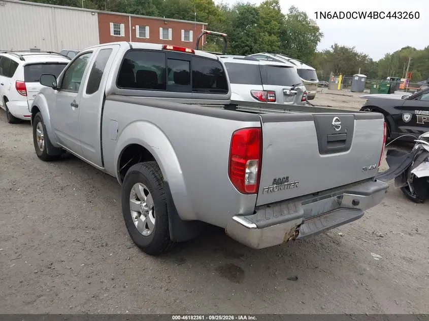 2011 NISSAN NAVARA (FRONTIER) VIN 1N6AD0CW4BC443260 — фото 3
