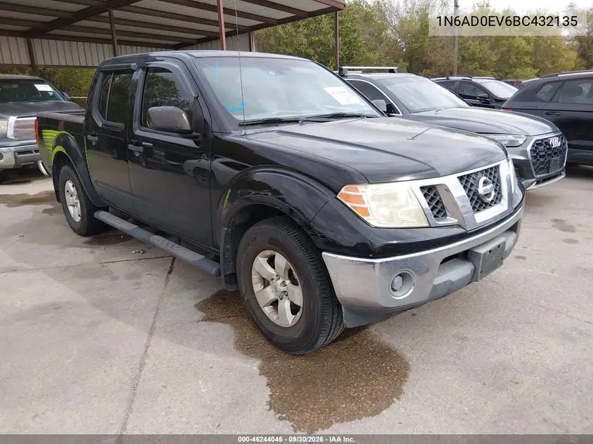 NISSAN NAVARA (FRONTIER) 2011, VIN 1N6AD0EV6BC432135