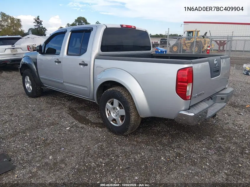 2011 NISSAN NAVARA (FRONTIER) VIN 1N6AD0ER7BC409904 — фото 3