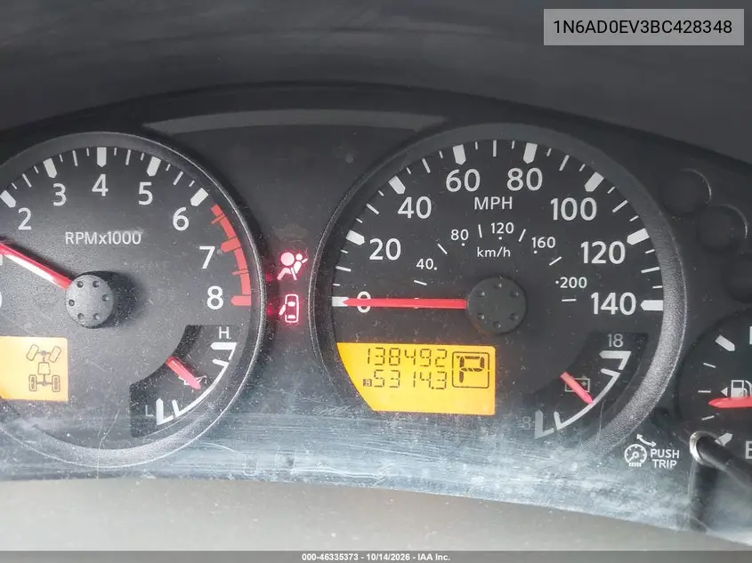 2011 NISSAN NAVARA (FRONTIER) VIN 1N6AD0EV3BC428348 — фото 15