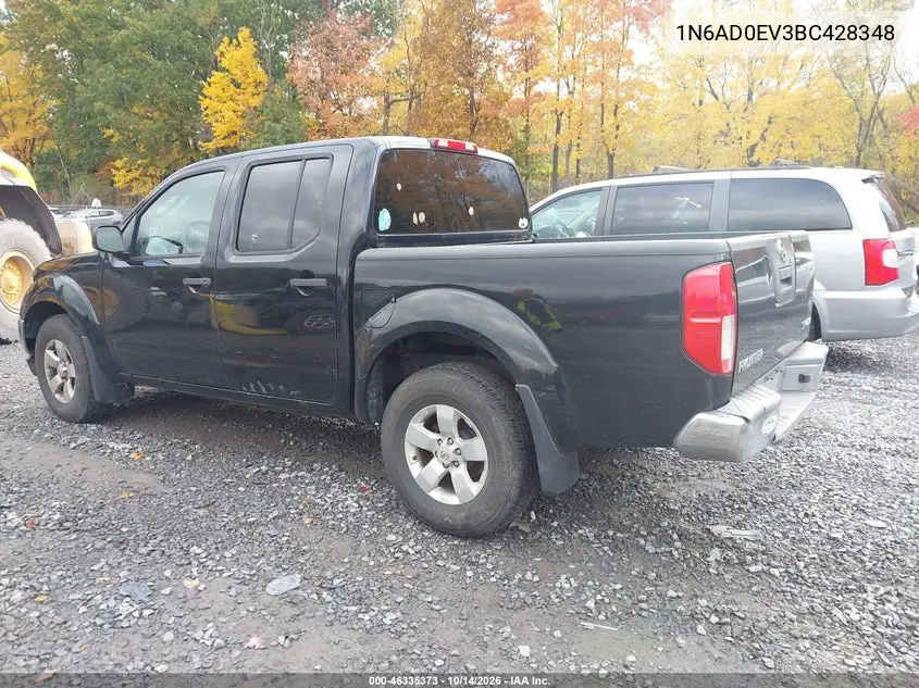 2011 NISSAN NAVARA (FRONTIER) VIN 1N6AD0EV3BC428348 — фото 3