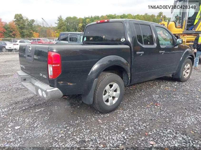 2011 NISSAN NAVARA (FRONTIER) VIN 1N6AD0EV3BC428348 — фото 4