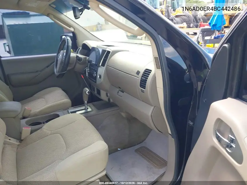 2011 NISSAN NAVARA (FRONTIER) VIN 1N6AD0ER4BC442486 — фото 5