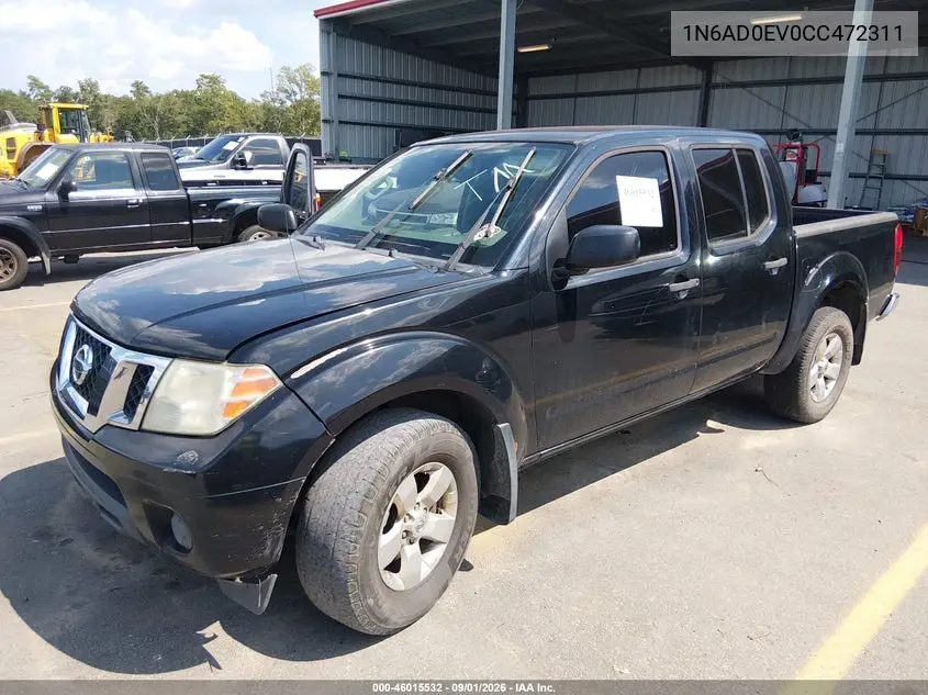 2012 NISSAN NAVARA (FRONTIER) VIN 1N6AD0EV0CC472311 — фото 2