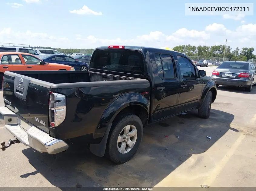 2012 NISSAN NAVARA (FRONTIER) VIN 1N6AD0EV0CC472311 — фото 4