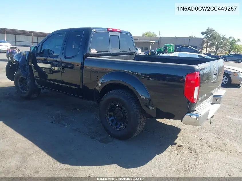 2012 NISSAN NAVARA (FRONTIER) VIN 1N6AD0CW2CC449267 — фото 3