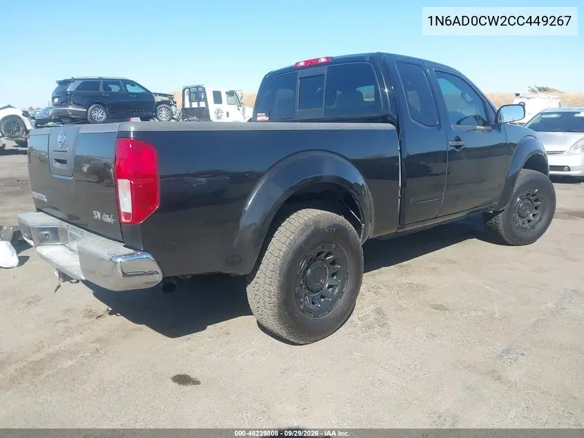 2012 NISSAN NAVARA (FRONTIER) VIN 1N6AD0CW2CC449267 — фото 4