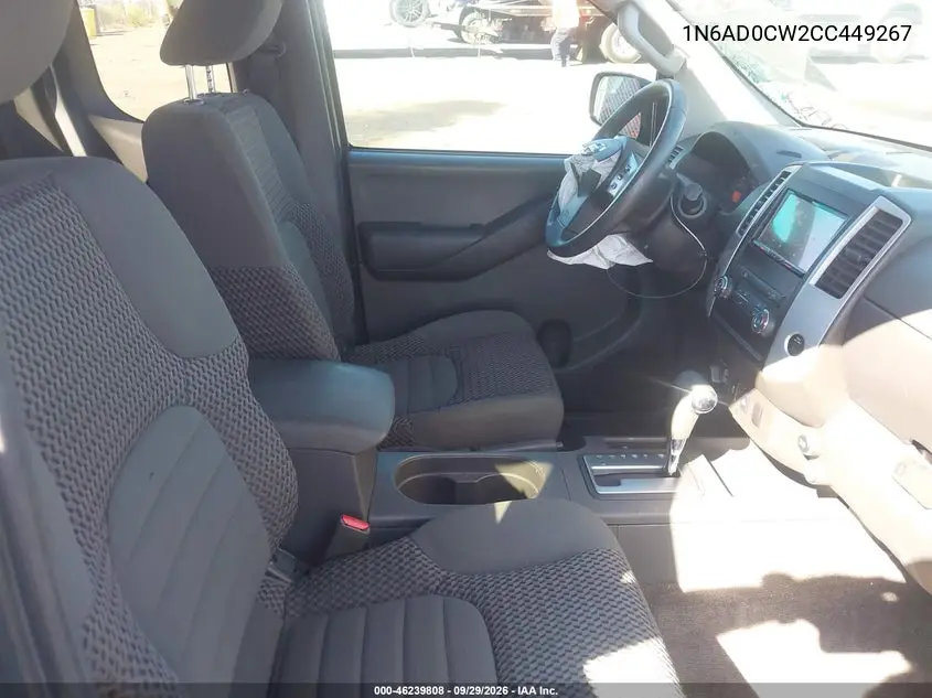 2012 NISSAN NAVARA (FRONTIER) VIN 1N6AD0CW2CC449267 — фото 5