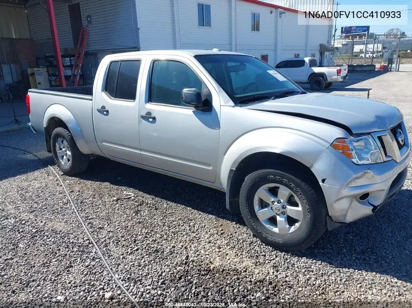 NISSAN NAVARA (FRONTIER) 2012, VIN 1N6AD0FV1CC410933