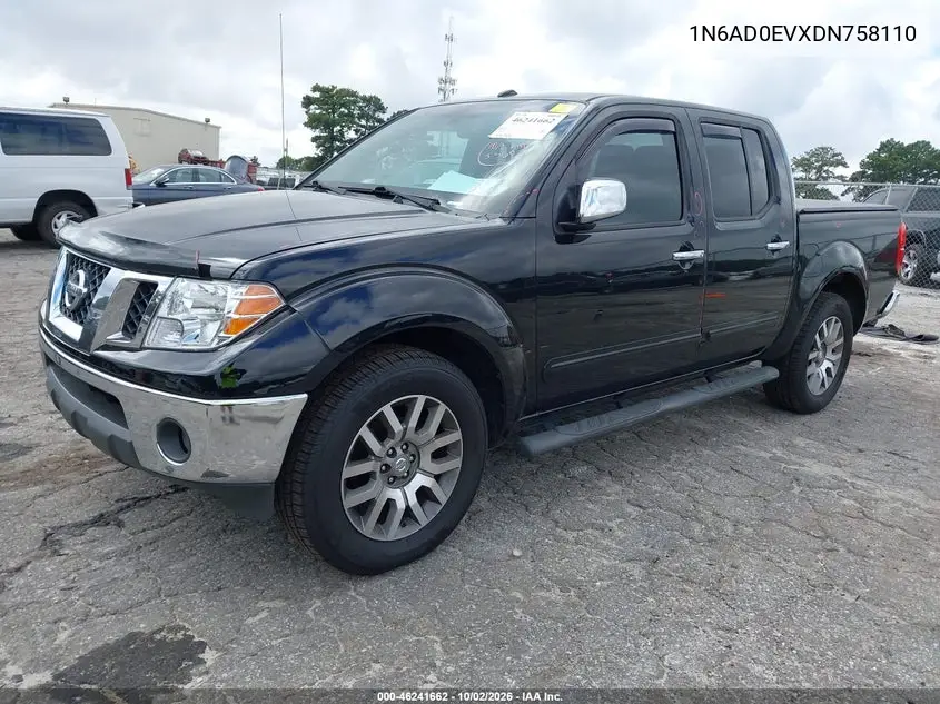 2013 NISSAN NAVARA (FRONTIER) VIN 1N6AD0EVXDN758110 — фото 2