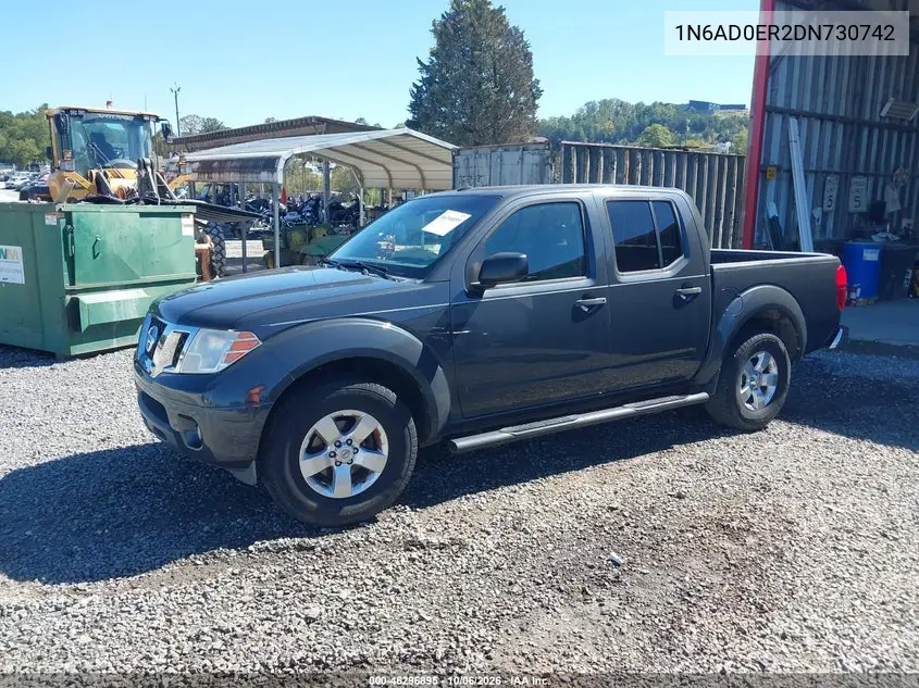 2013 NISSAN NAVARA (FRONTIER) VIN 1N6AD0ER2DN730742 — фото 2
