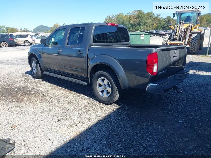 2013 NISSAN NAVARA (FRONTIER) VIN 1N6AD0ER2DN730742 — фото 3