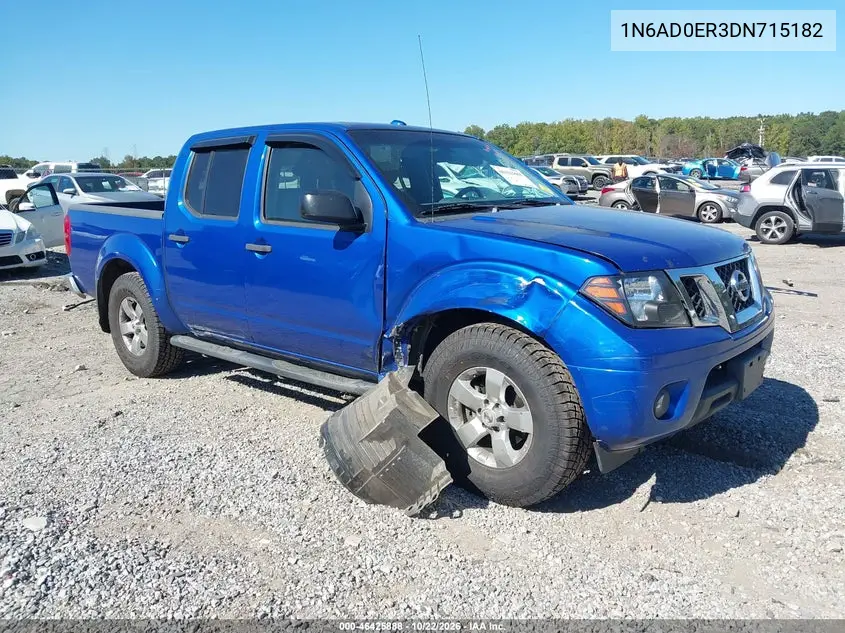 NISSAN NAVARA (FRONTIER) 2013, VIN 1N6AD0ER3DN715182