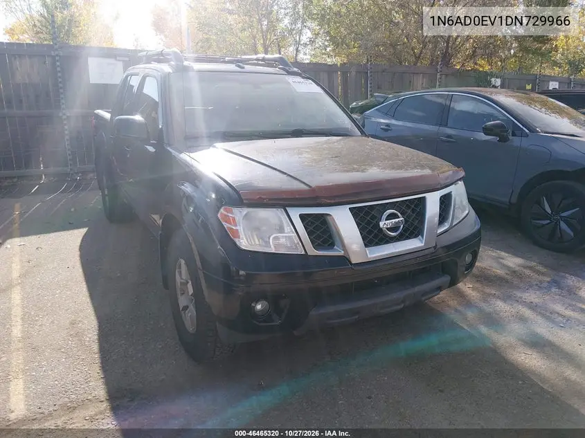 NISSAN NAVARA (FRONTIER) 2013, VIN 1N6AD0EV1DN729966
