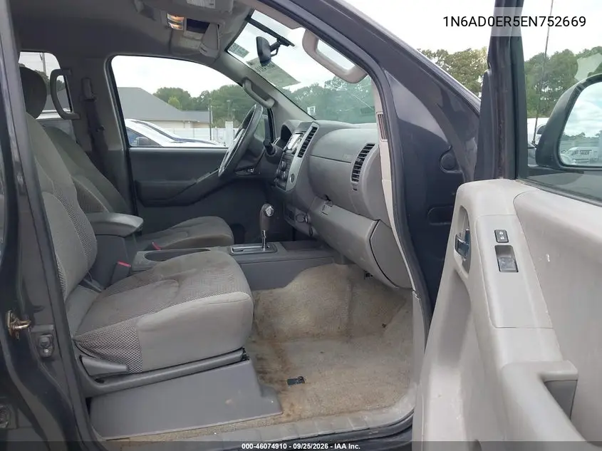 2014 NISSAN NAVARA (FRONTIER) VIN 1N6AD0ER5EN752669 — фото 5
