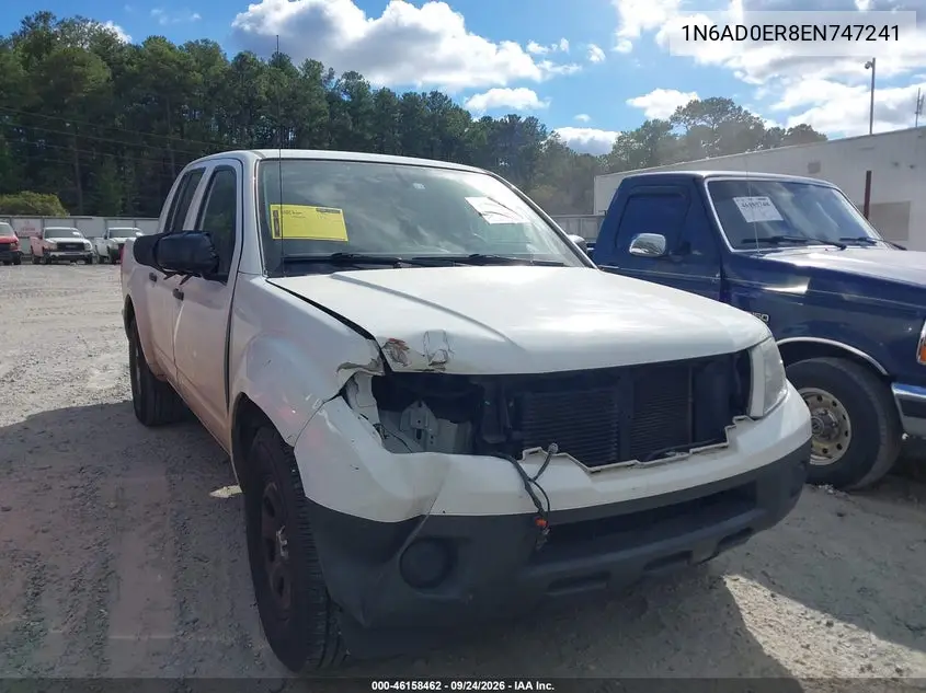 NISSAN NAVARA (FRONTIER) 2014, VIN 1N6AD0ER8EN747241