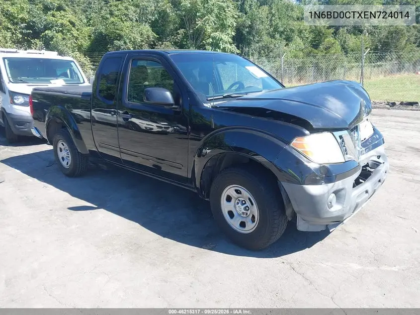 NISSAN NAVARA (FRONTIER) 2014, VIN 1N6BD0CTXEN724014
