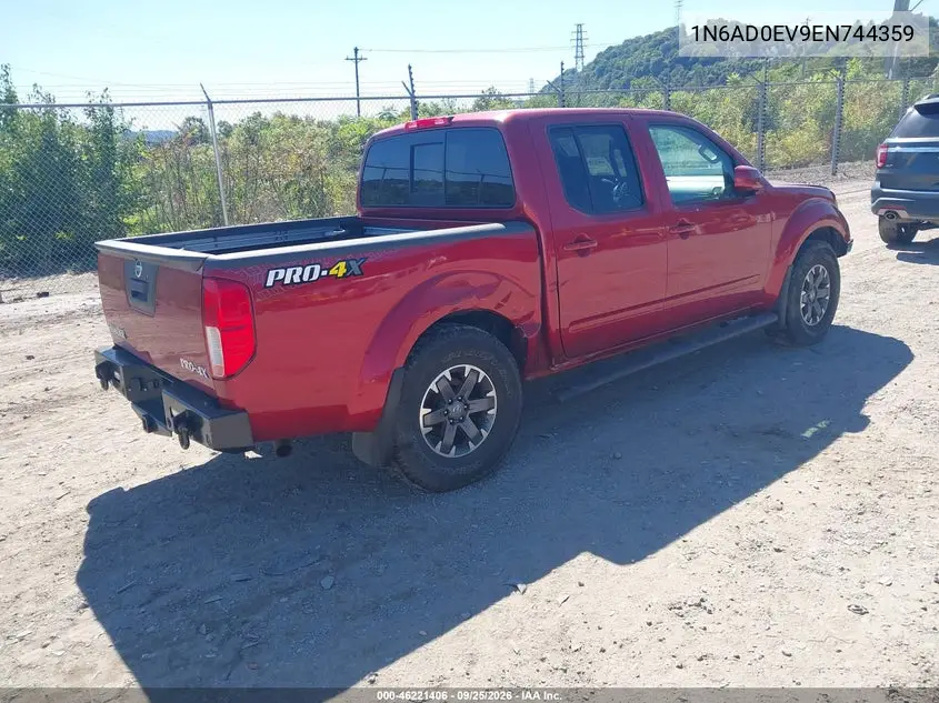 2014 NISSAN NAVARA (FRONTIER) VIN 1N6AD0EV9EN744359 — фото 4