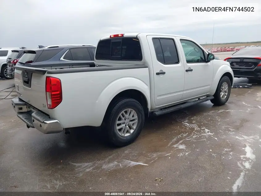 2015 NISSAN NAVARA (FRONTIER) VIN 1N6AD0ER4FN744502 — фото 4