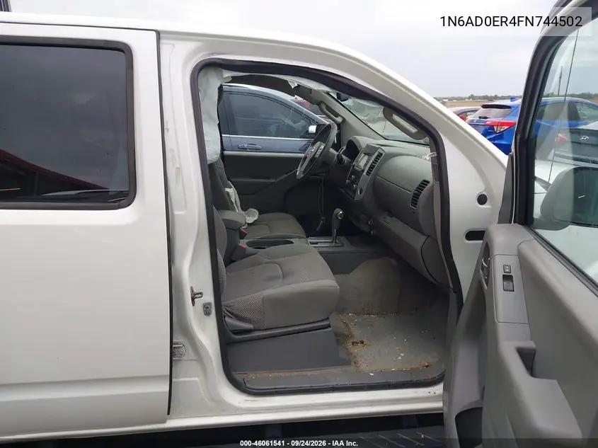 2015 NISSAN NAVARA (FRONTIER) VIN 1N6AD0ER4FN744502 — фото 5