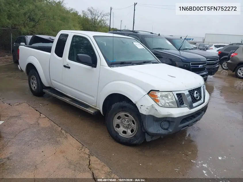 NISSAN NAVARA (FRONTIER) 2015, VIN 1N6BD0CT5FN752272