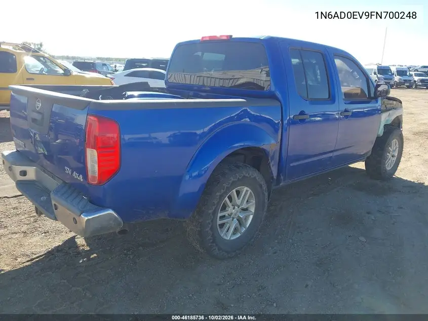 2015 NISSAN NAVARA (FRONTIER) VIN 1N6AD0EV9FN700248 — фото 4