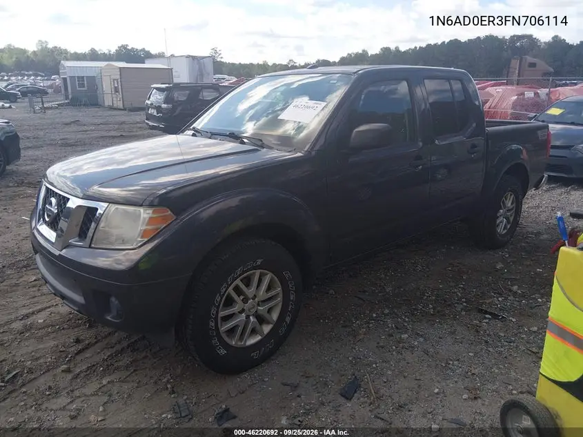 2015 NISSAN NAVARA (FRONTIER) VIN 1N6AD0ER3FN706114 — фото 2