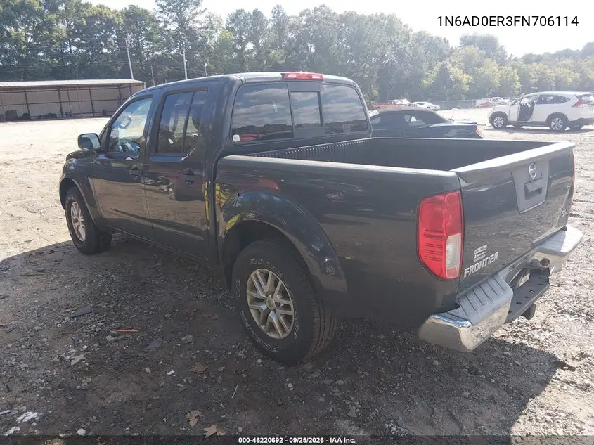 2015 NISSAN NAVARA (FRONTIER) VIN 1N6AD0ER3FN706114 — фото 3