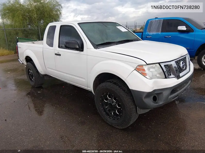 NISSAN NAVARA (FRONTIER) 2015, VIN 1N6BD0CT0FN738280