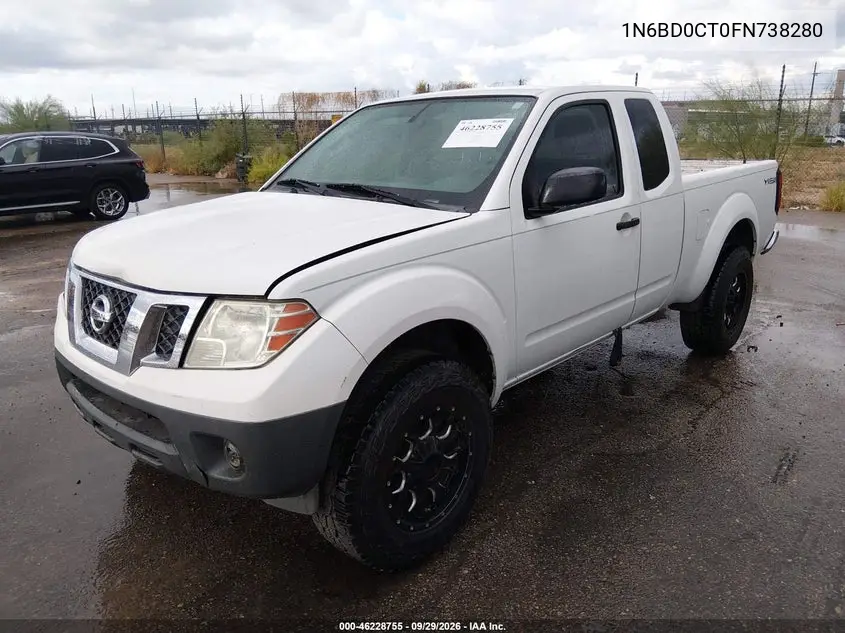 2015 NISSAN NAVARA (FRONTIER) VIN 1N6BD0CT0FN738280 — фото 2